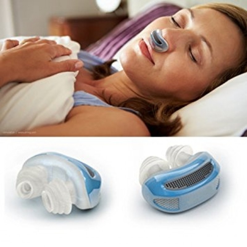 Advanced Anti Snoring and Sleep Device Free Snore Stopper Magnetic Silicone Nose Clip Sleeping Device,Random Color